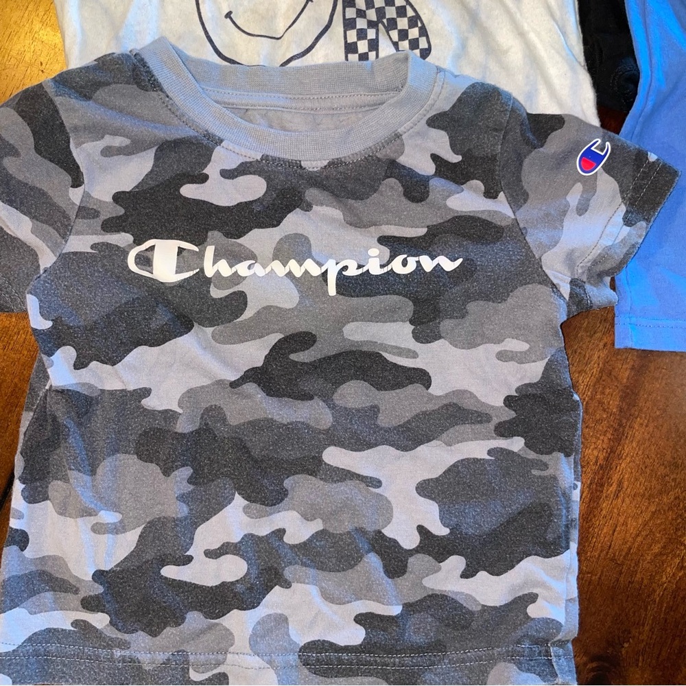 KIDS BUNDLE! Garanimals Kids Tee - Blue and White - Picture 3 of 8
